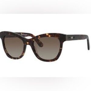 Kate Spade Cat Eye Krissy Sunglasses Brown Tortoise Havana